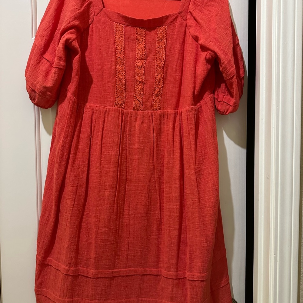 Roolee Strawberry Fields Dress Size L
